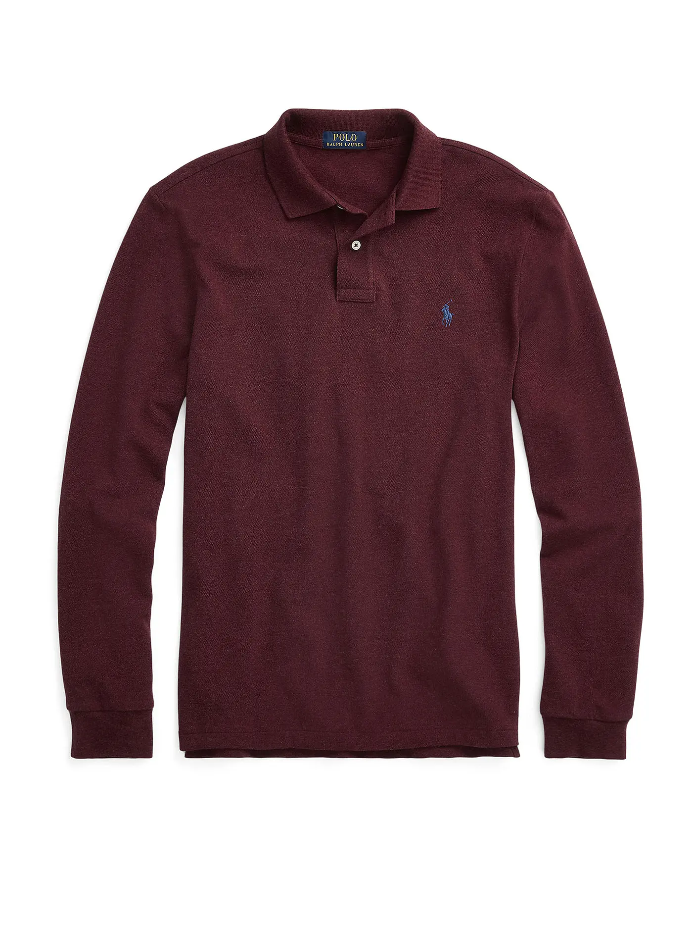 POLO RALPH LAUREN | Poloshirt Custom Slim Fit | dunkelrot